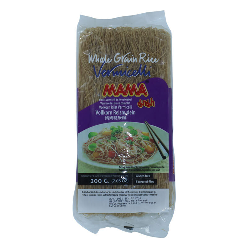 Mama Brown Rice Vermicelli 40 x 200 g