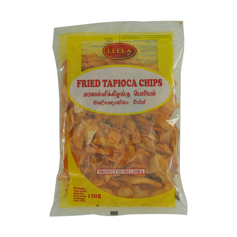 Leela Tapioca Chips 30 x 150 g