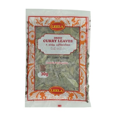 Leela Dry Curry Leaves 100 x 30 g
