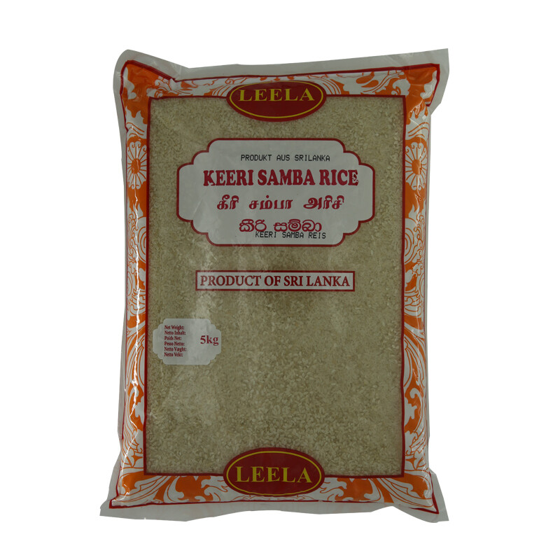 Leela Keeri Samba Rice 5 x 5 kg