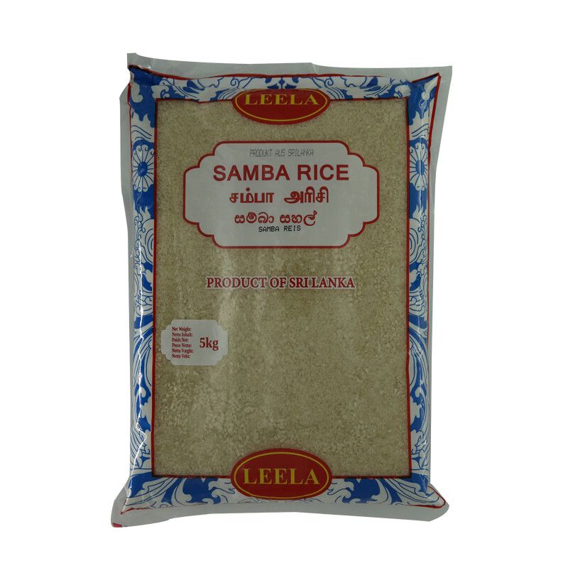 Leela Samba Rice 5 x 5 kg