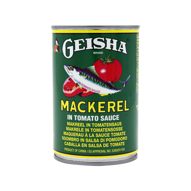 Geisha Mackerel Tomato Sauce 12 x 425 g