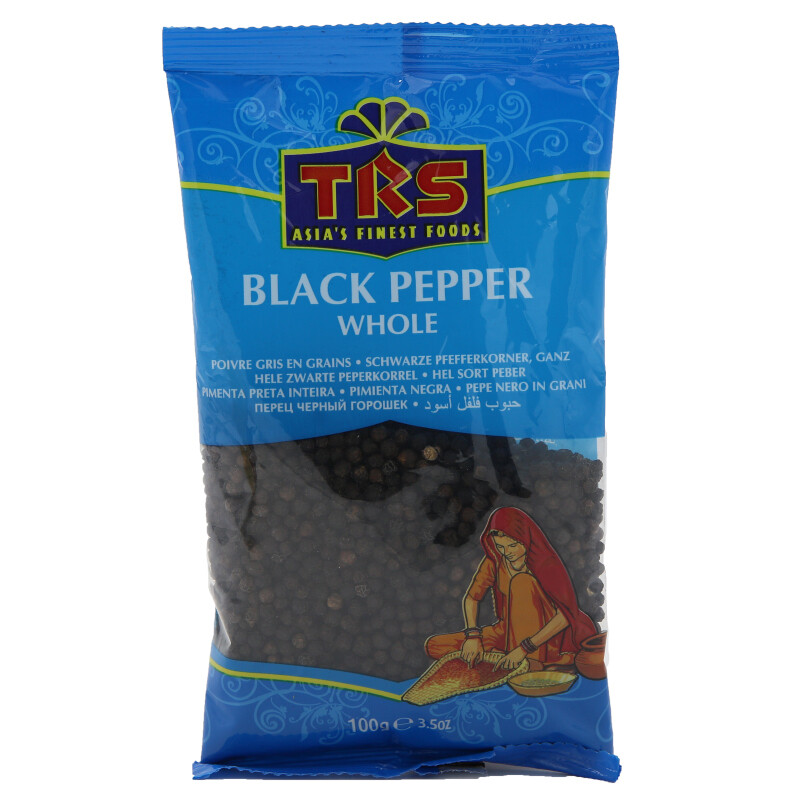TRS Black Pepper Whole 6 x 1 kg