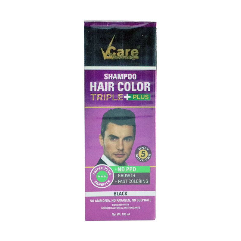 Vcare Shampoo Hair Color 12 x 180 ml