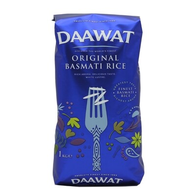 Daawat Basmati Rice Origanal 10 x 1 kg