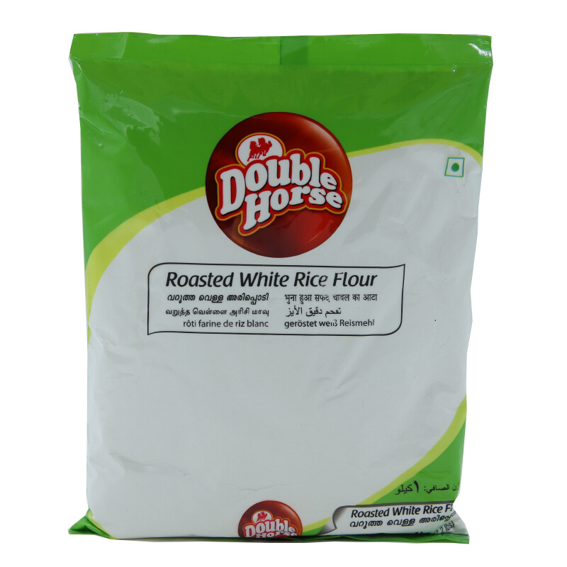 Double Horse White Rice Powder Roasted 12 x 1 kg