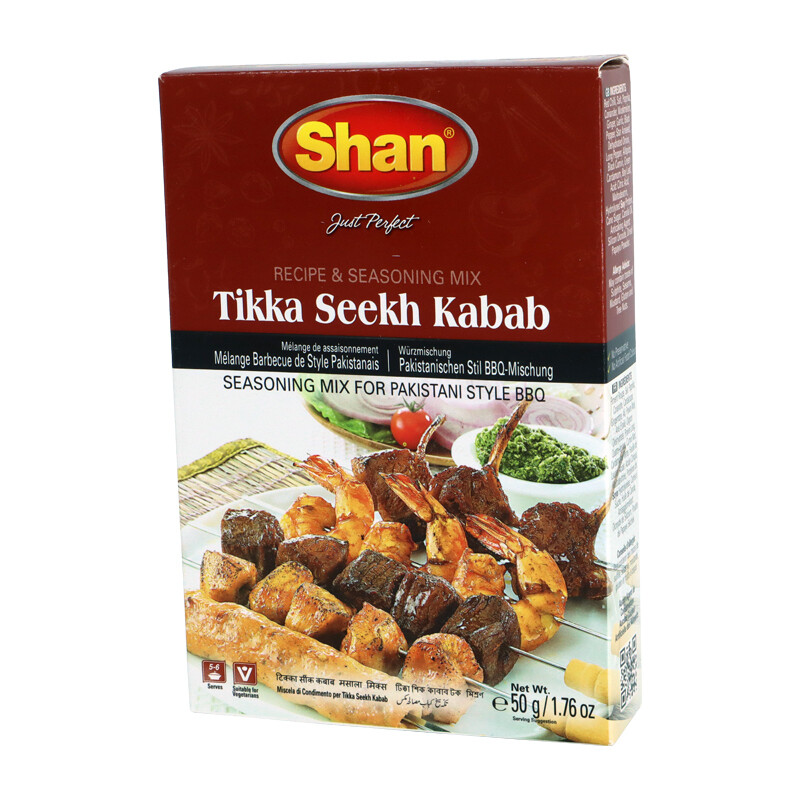 Shan Tikka Seekh Kabab BBQ 6 x 50 g