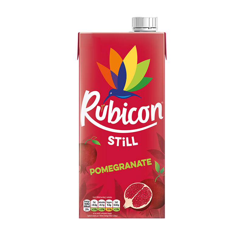 Rubicon Pomegranate Drink 12 x 1L