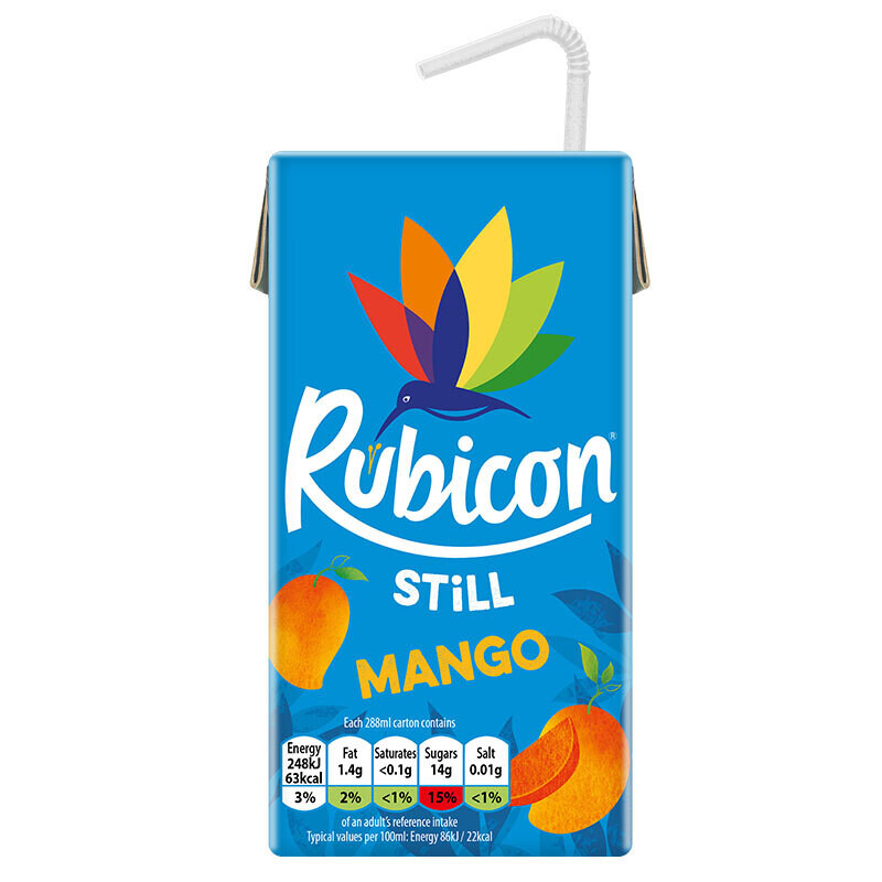 Rubicon Mango Drink 27 x 288 ml