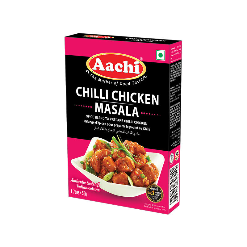Aachi Chilli Chicken Masala 12 x 50 g