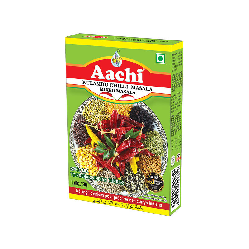 Aachi Kulambu Chilli Masala 12 x 50 g