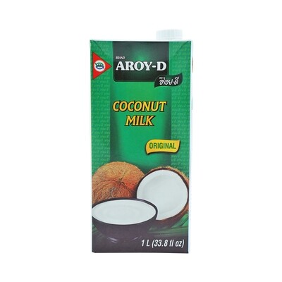Aroy-D Coconut Milk UHT 12 x 1000 ml