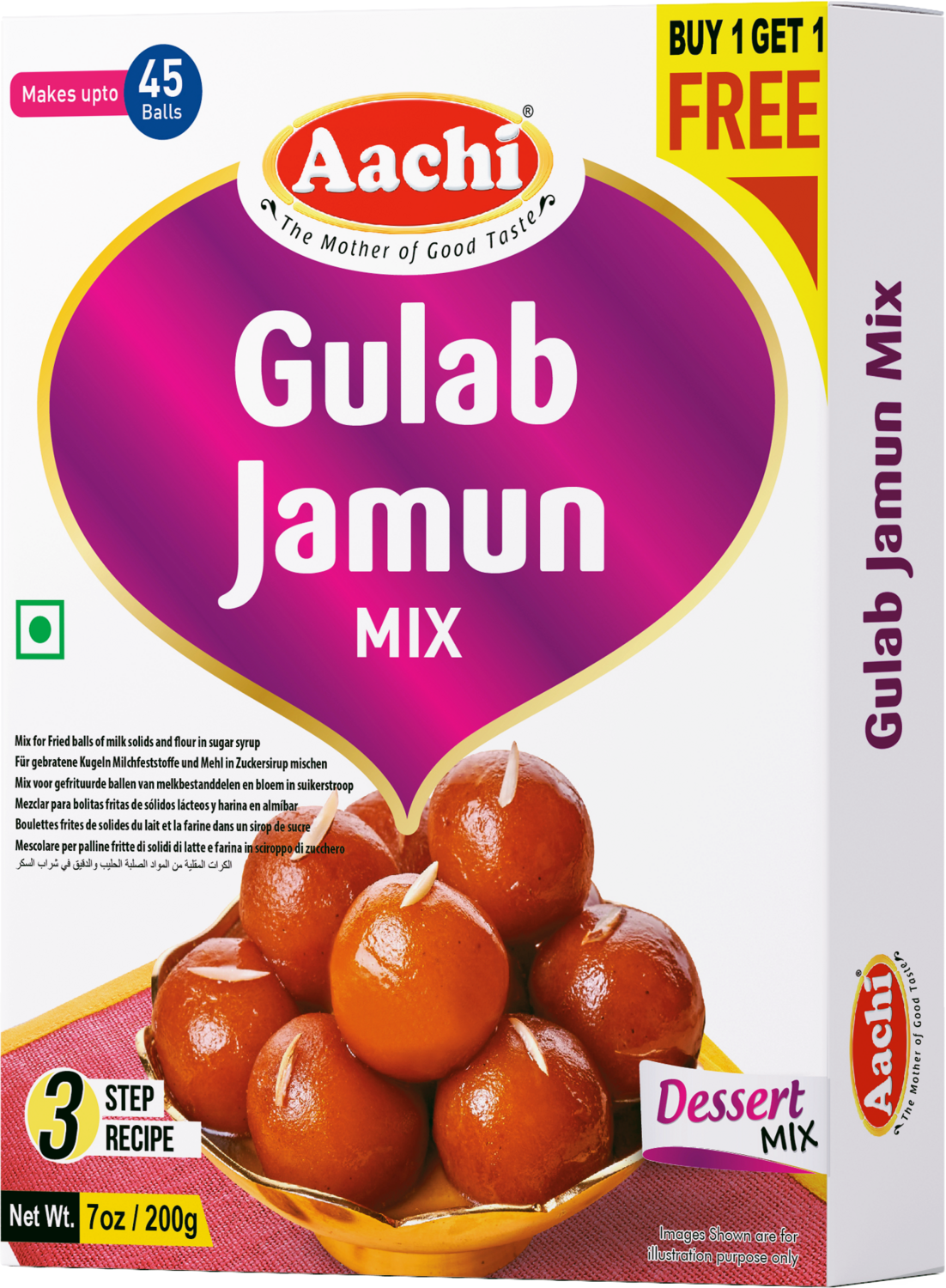 Aachi Gulab Jamun Mix** 10 x 200 g
