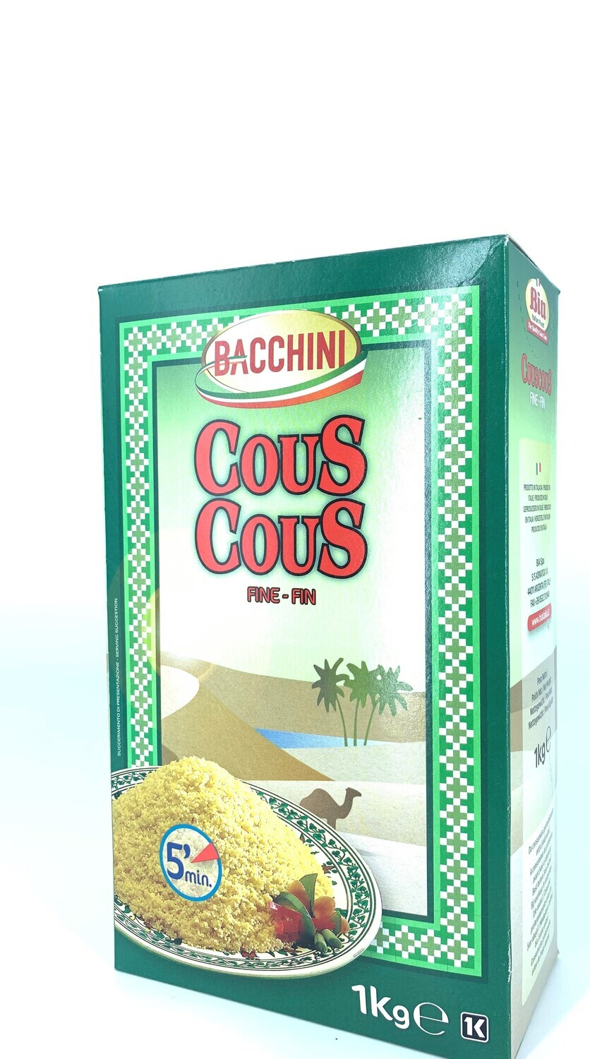 Bia Bacchini Couscous Fein 10 x 1 kg