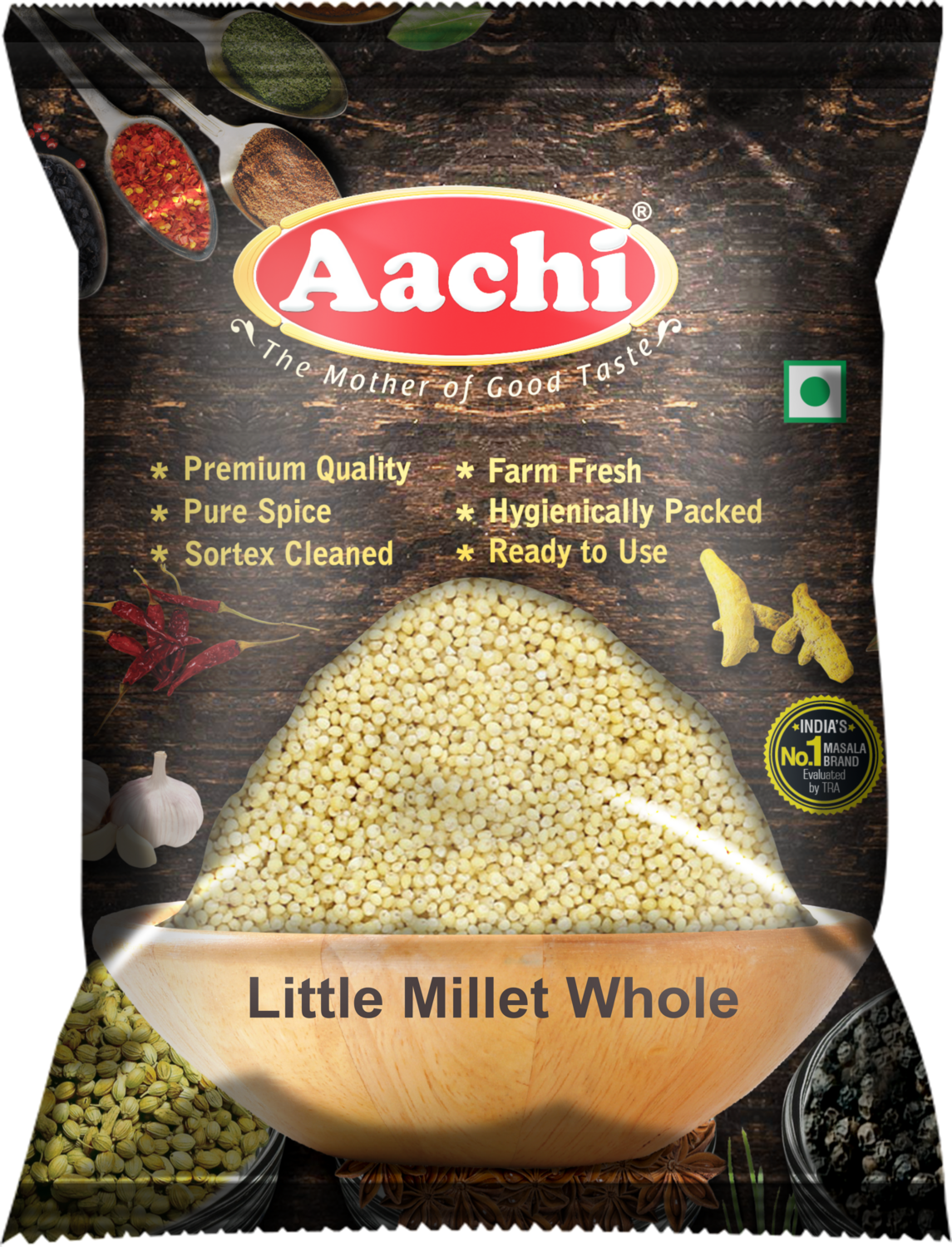 Aachi Little Millet Whole 10 x 1 kg