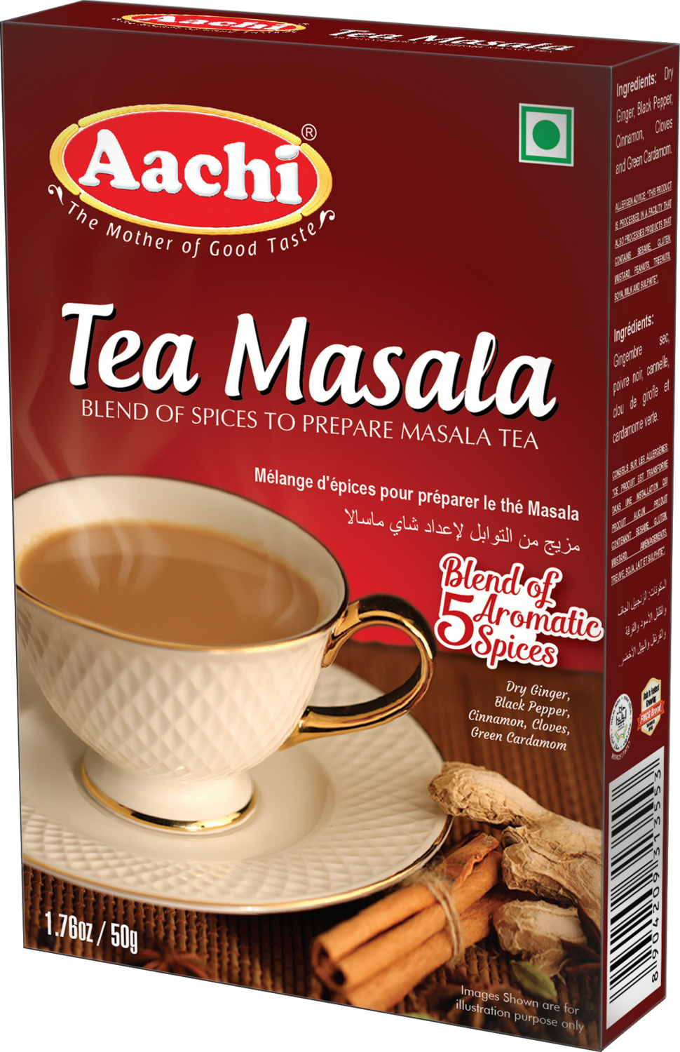 Aachi Tea Masala 12 x 50 g