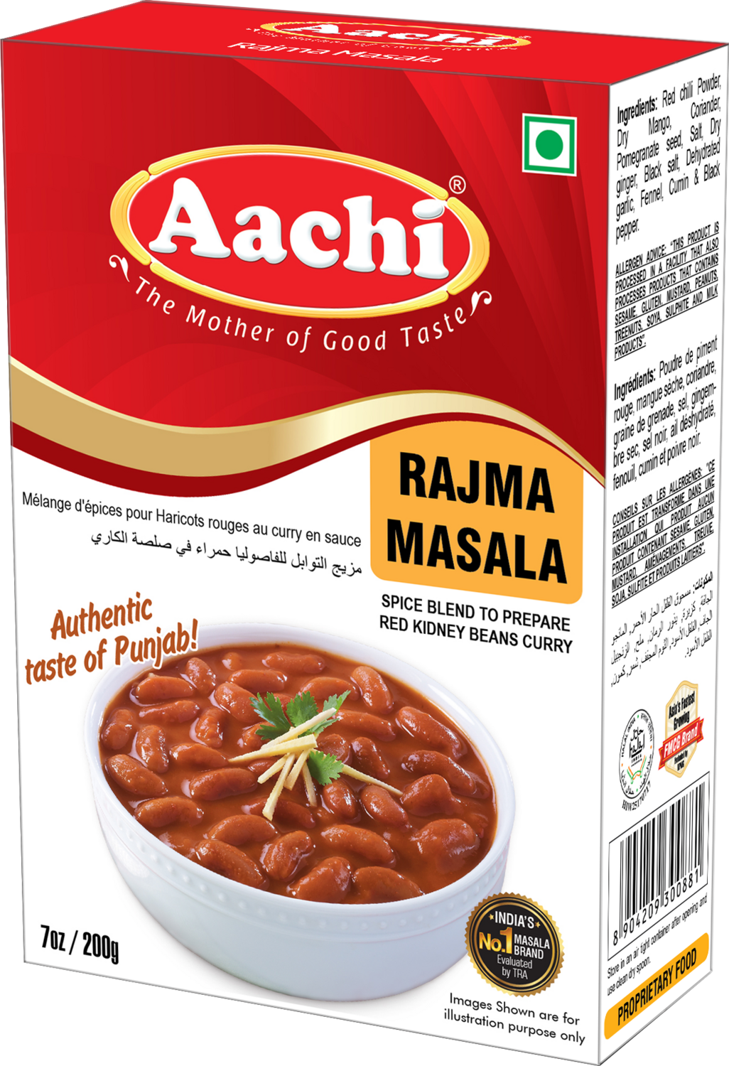 Aachi Rajma Masala 10 x 200 g