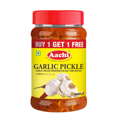 Aachi Garlic Pickle 30 x 200 g
