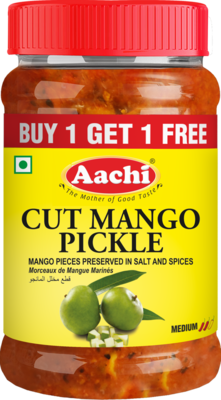 Aachi Cut Mango Pickle 30 x 200 g