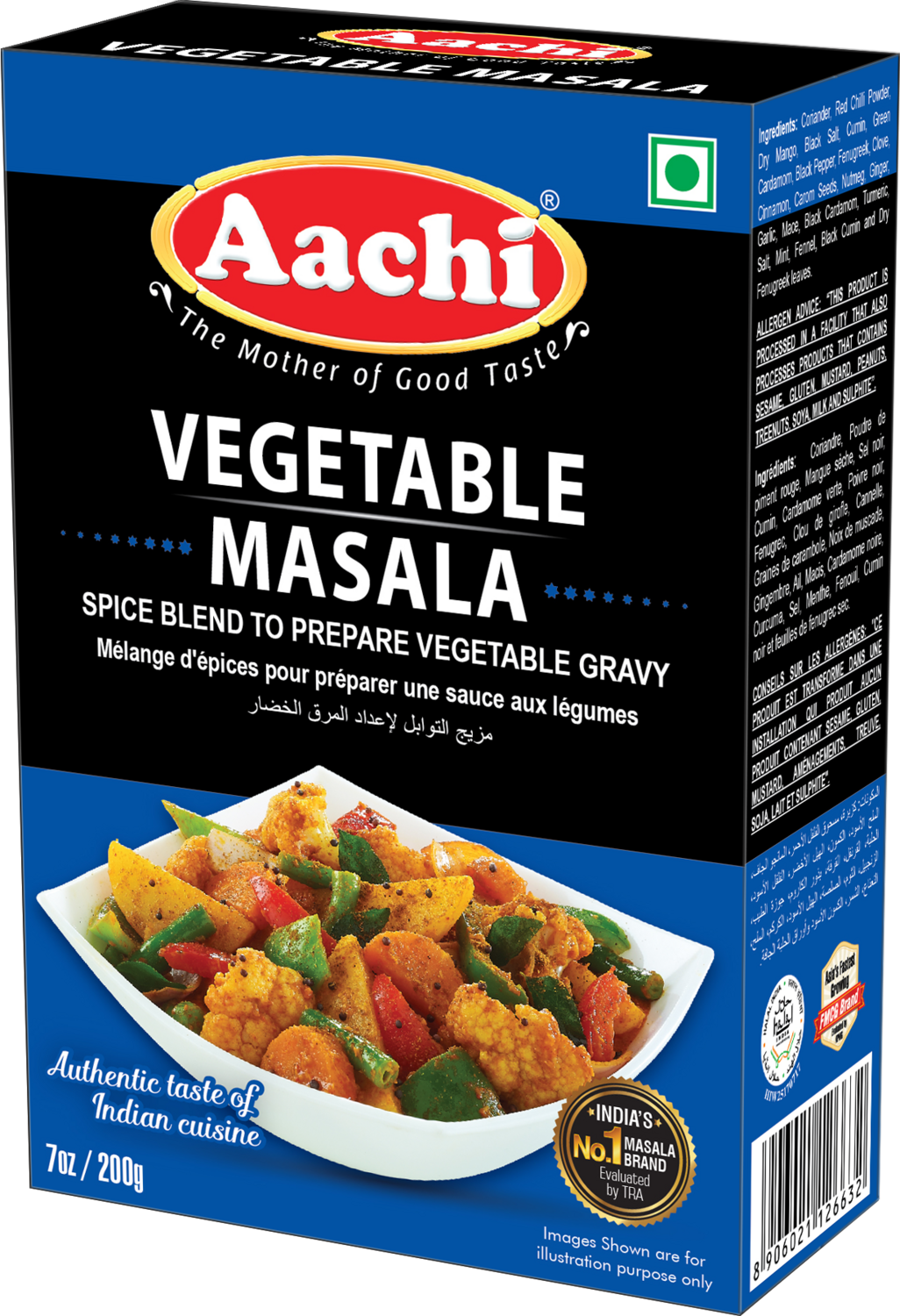 Aachi Vegetable Masala 10 x 200 g