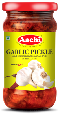 Aachi Garlic Pickle 24 x 300 g
