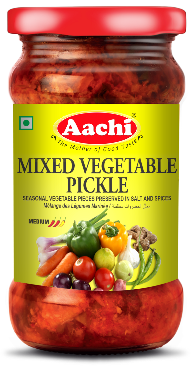 Aachi Mixed Veg. Pickle 24 x 300 g