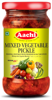 Aachi Mixed Veg. Pickle 24 x 300 g