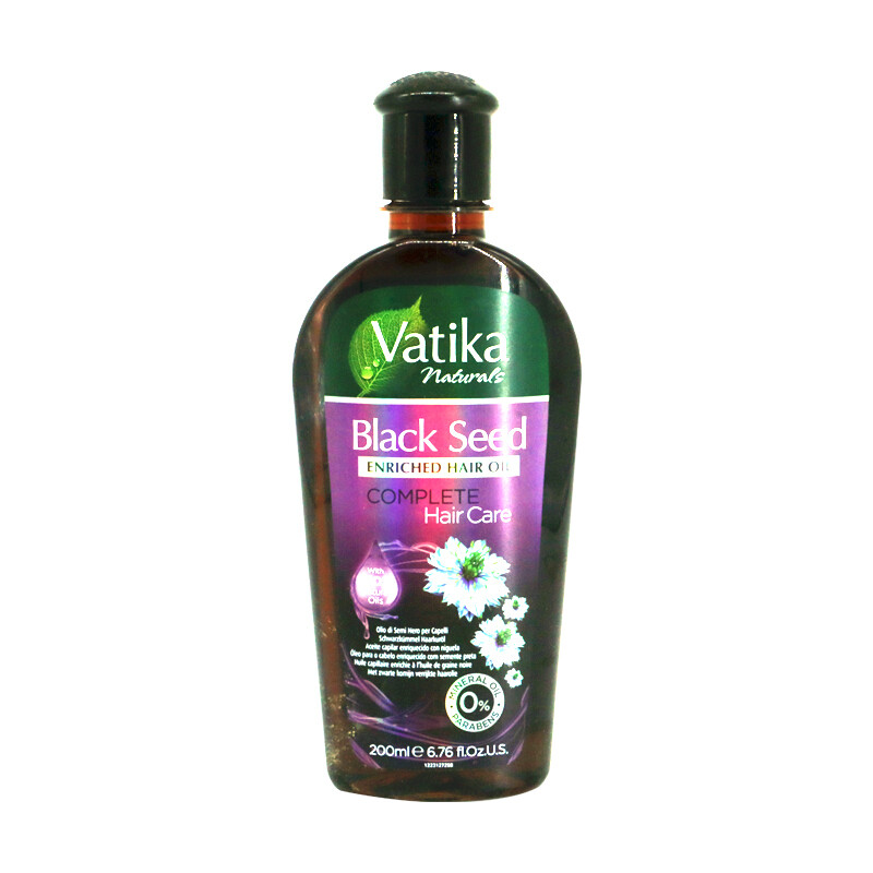 Vatika Hair Oil Black Seed 6 x 200 ml