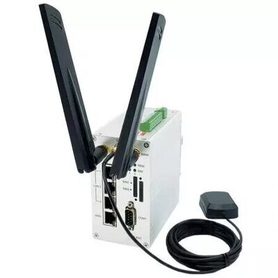 Dual SIM Industrial Cellular 4G/LTE Router - 3 LAN