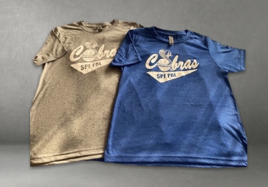COBRAS SOFTBALL ADULT &amp; YOUTH T-SHIRT