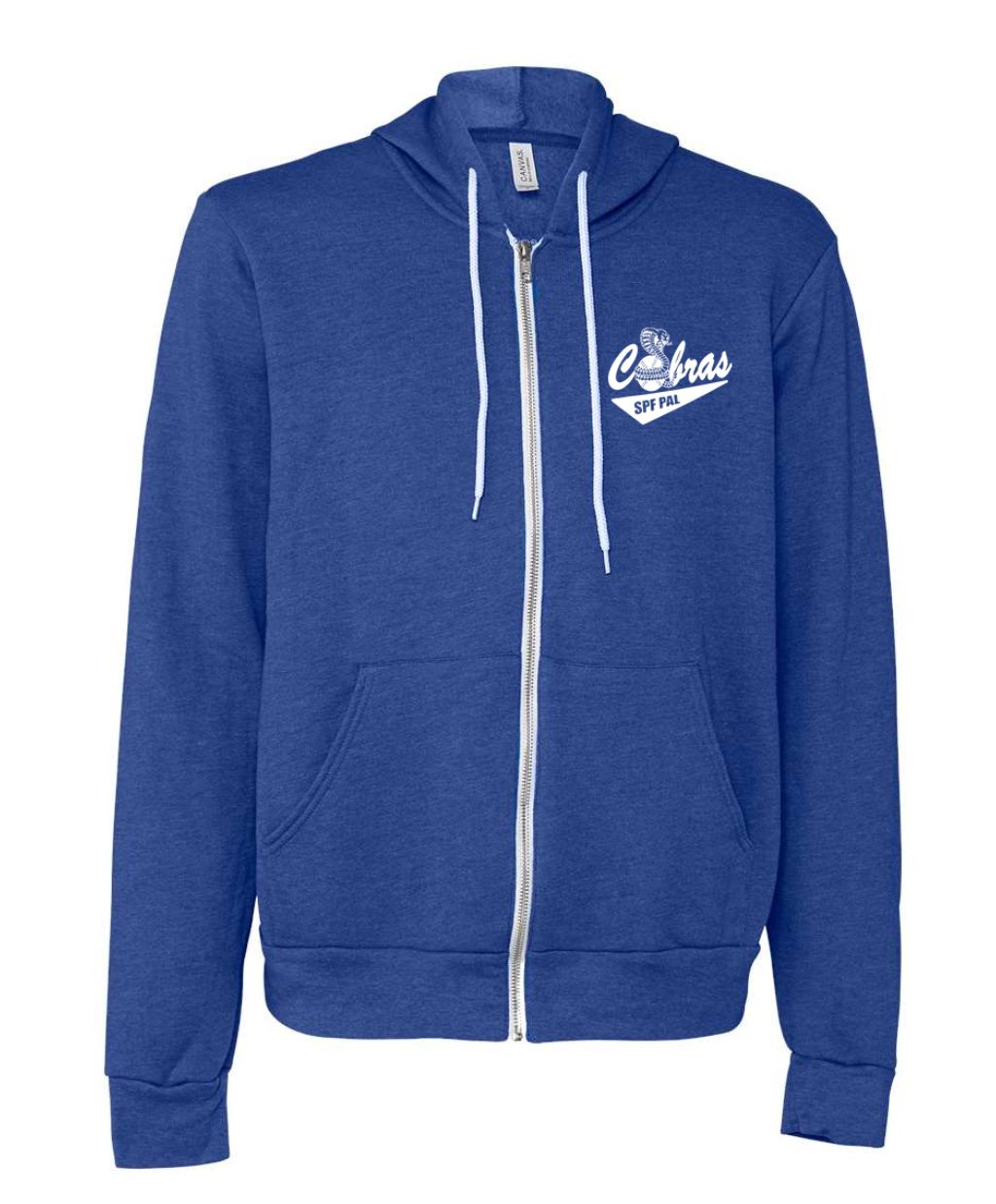 COBRAS SOFTBALL ADULT &amp; YOUTH HOODED ZIP UP SWEATSHIRT