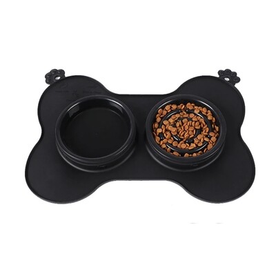 3 in 1 Silicone  Bowl Set For Dog/Cat