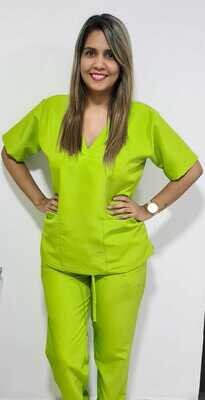 Conjunto antifluido cuello en V