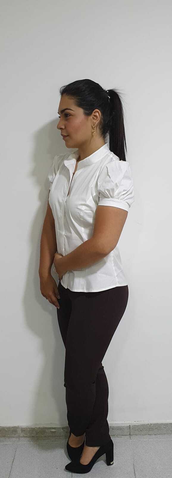 Camisa manga bombacha Oregón