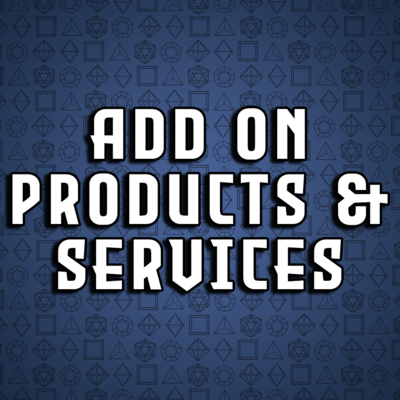 Add-on Services/Products