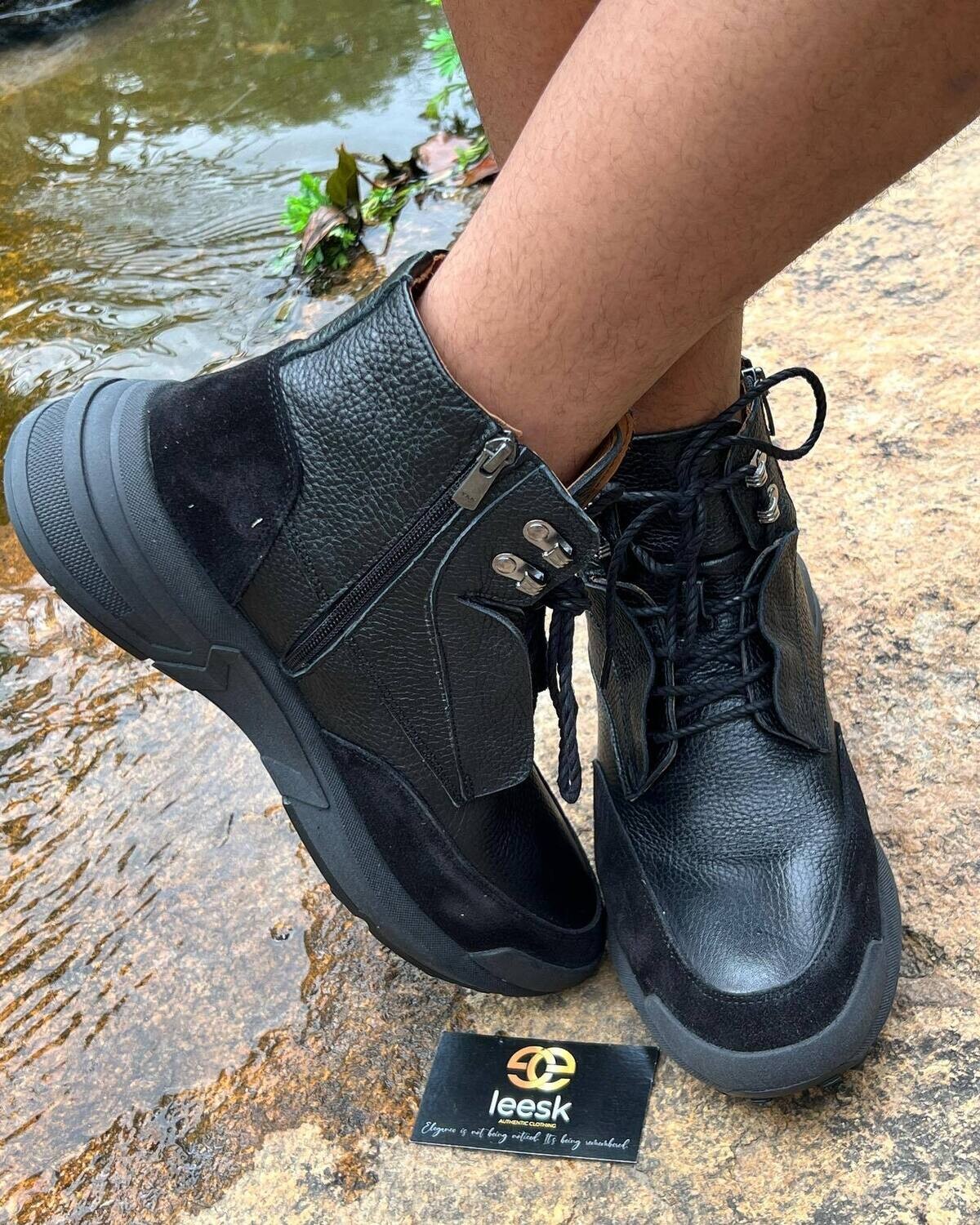 Matome Black Boot