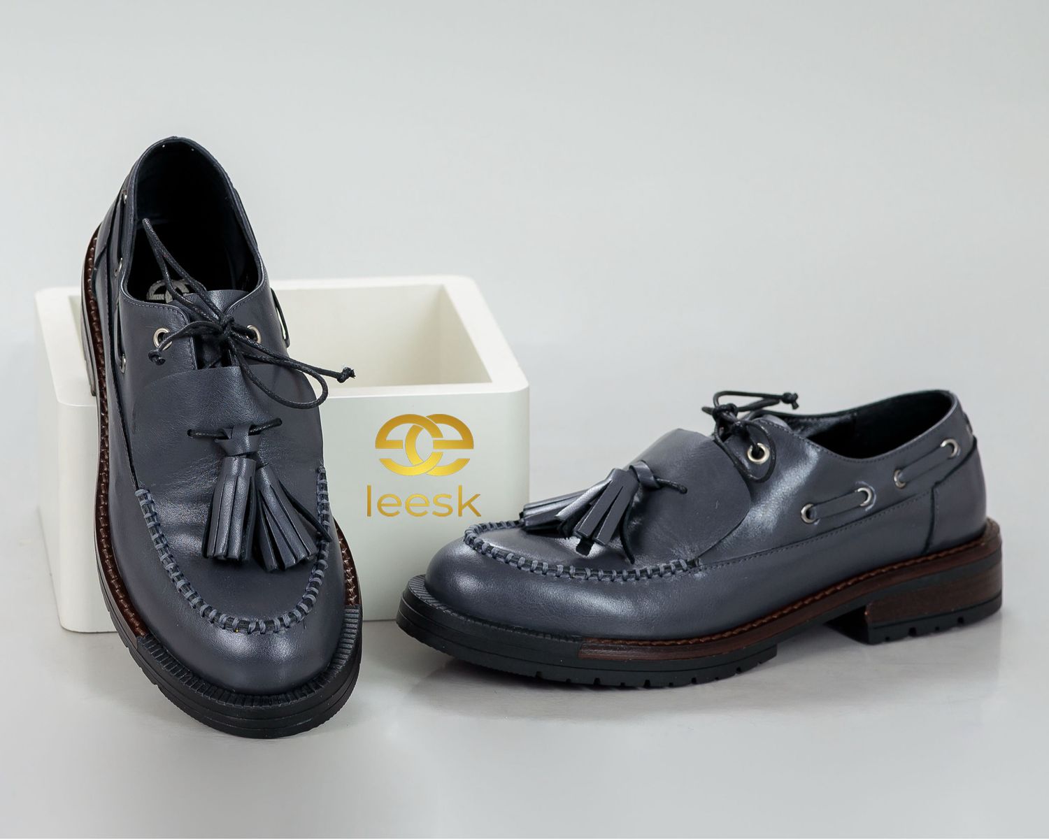 The Navy Tassel Loafer (Jacky)