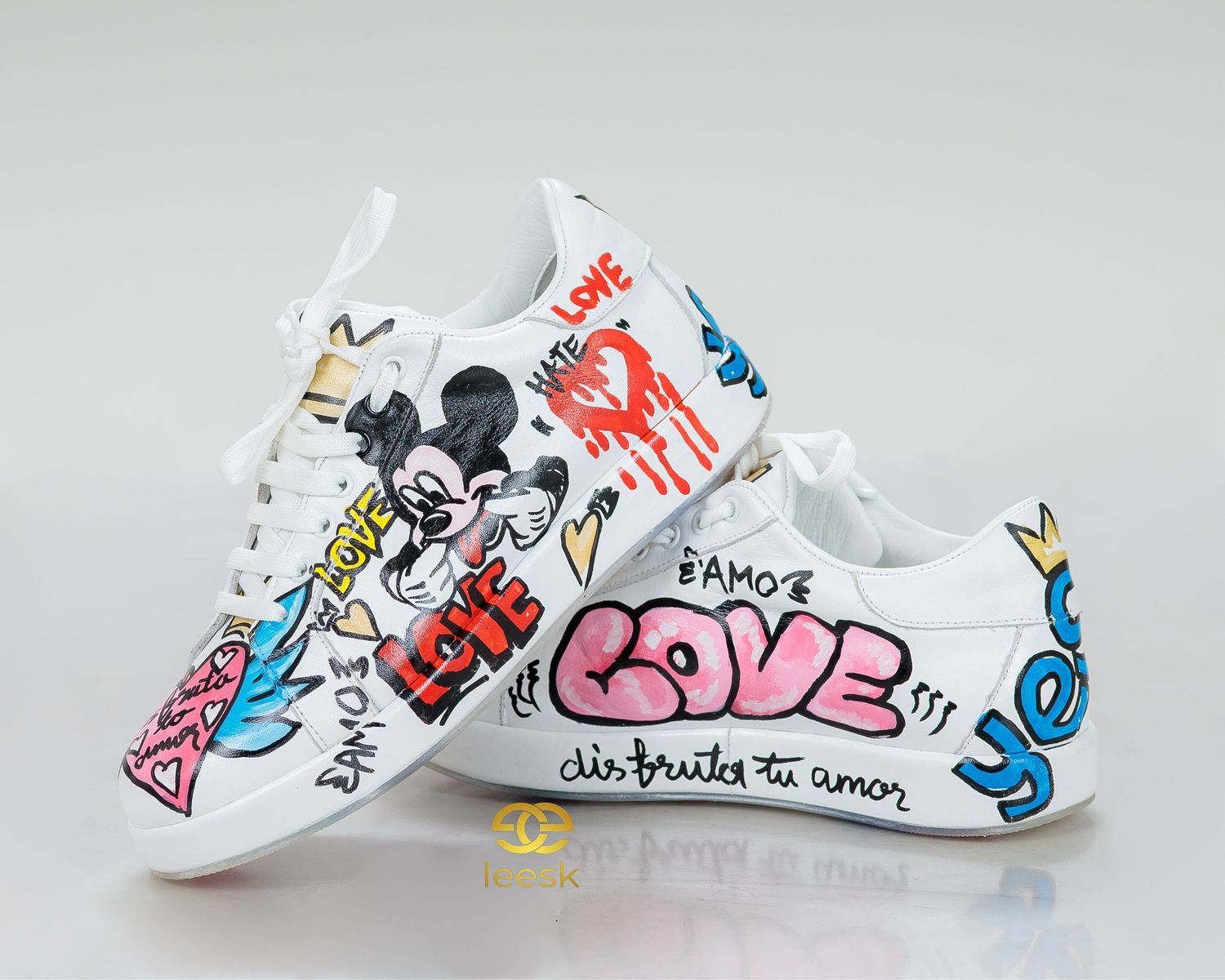 LEESK Amor Graffiti Sneakers(Lekonyane)
