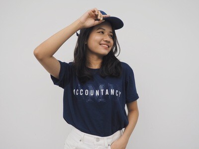 (SOLD OUT) Navy Blue Cotton T-Shirt