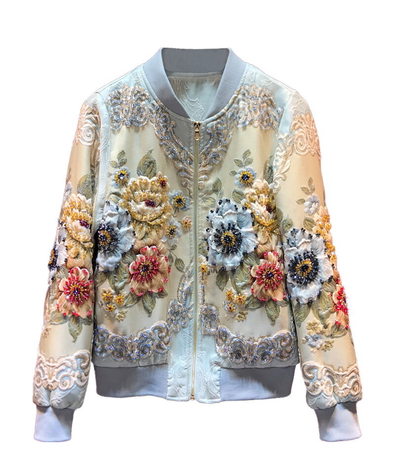 Embossing Stones Short Jacket