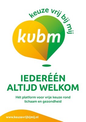 A2 poster  
Keuze Vrij Bij Mij