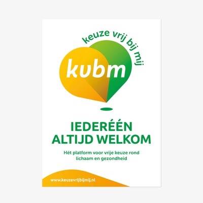 A2 poster  
Keuze Vrij Bij Mij