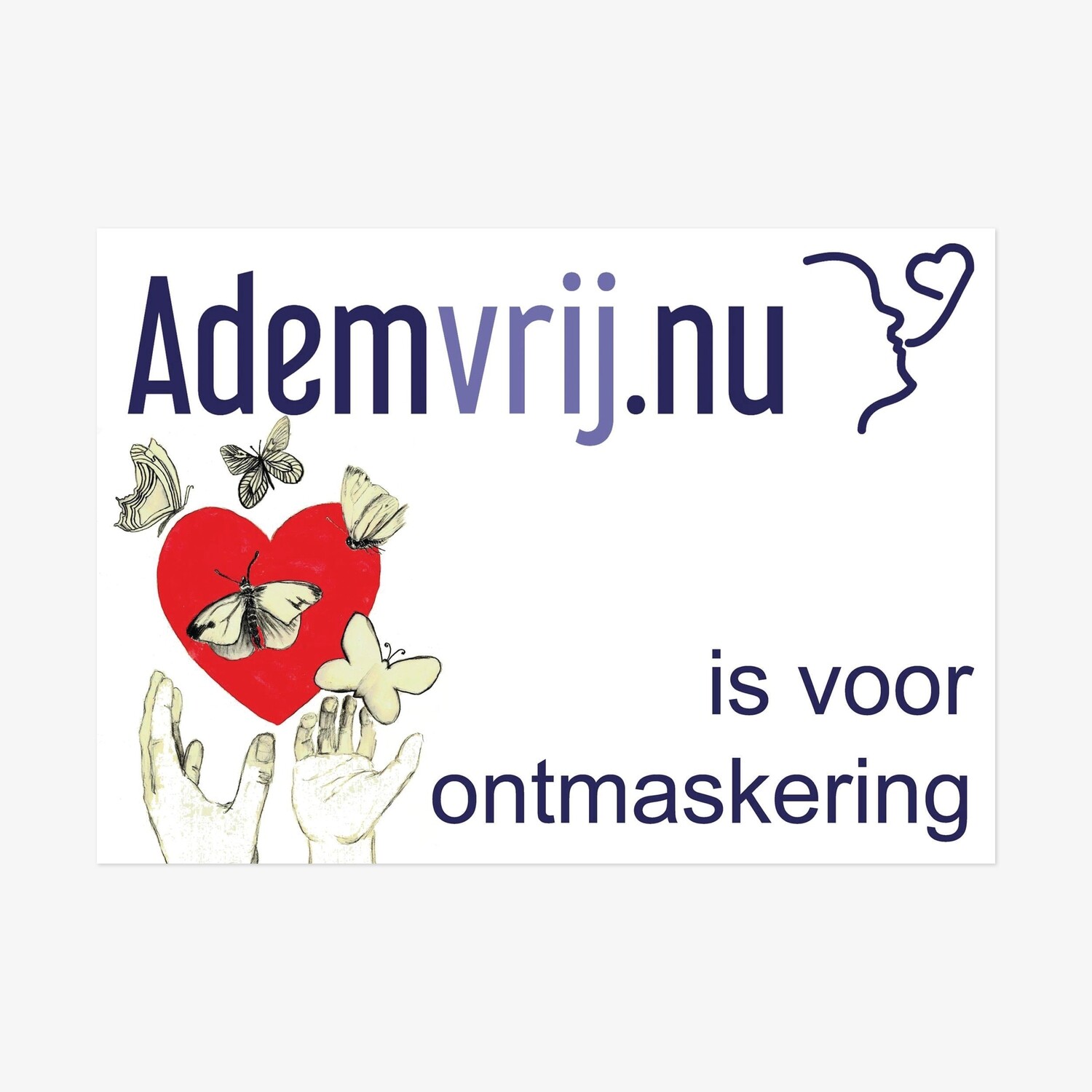 A3 poster Ademvrij.nu
