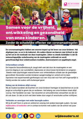 A5 Flyer
Wij de ouders