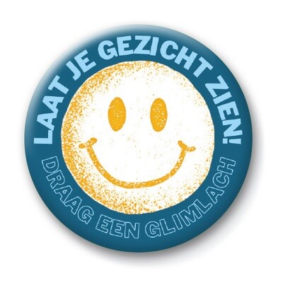 Laat je gezicht zien button
