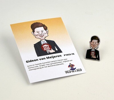 Gideon van Meijeren - Speld van je held