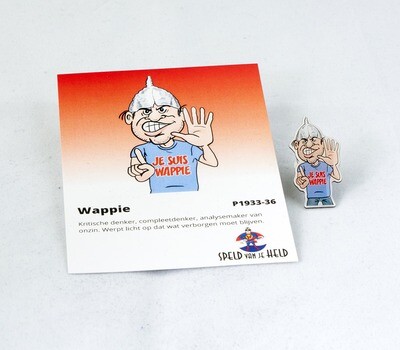 Wappie - Speld van je held