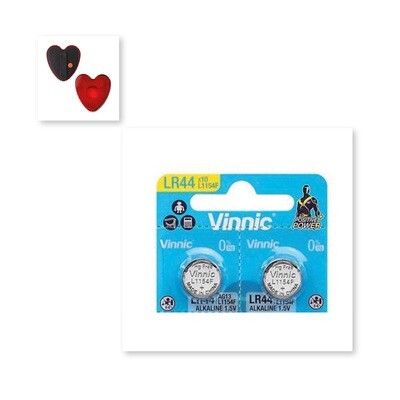 Batterijen voor HART lampje per 2