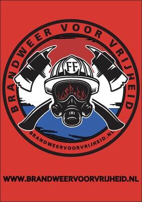 100 Flyers Brandweer voor Vrijheid