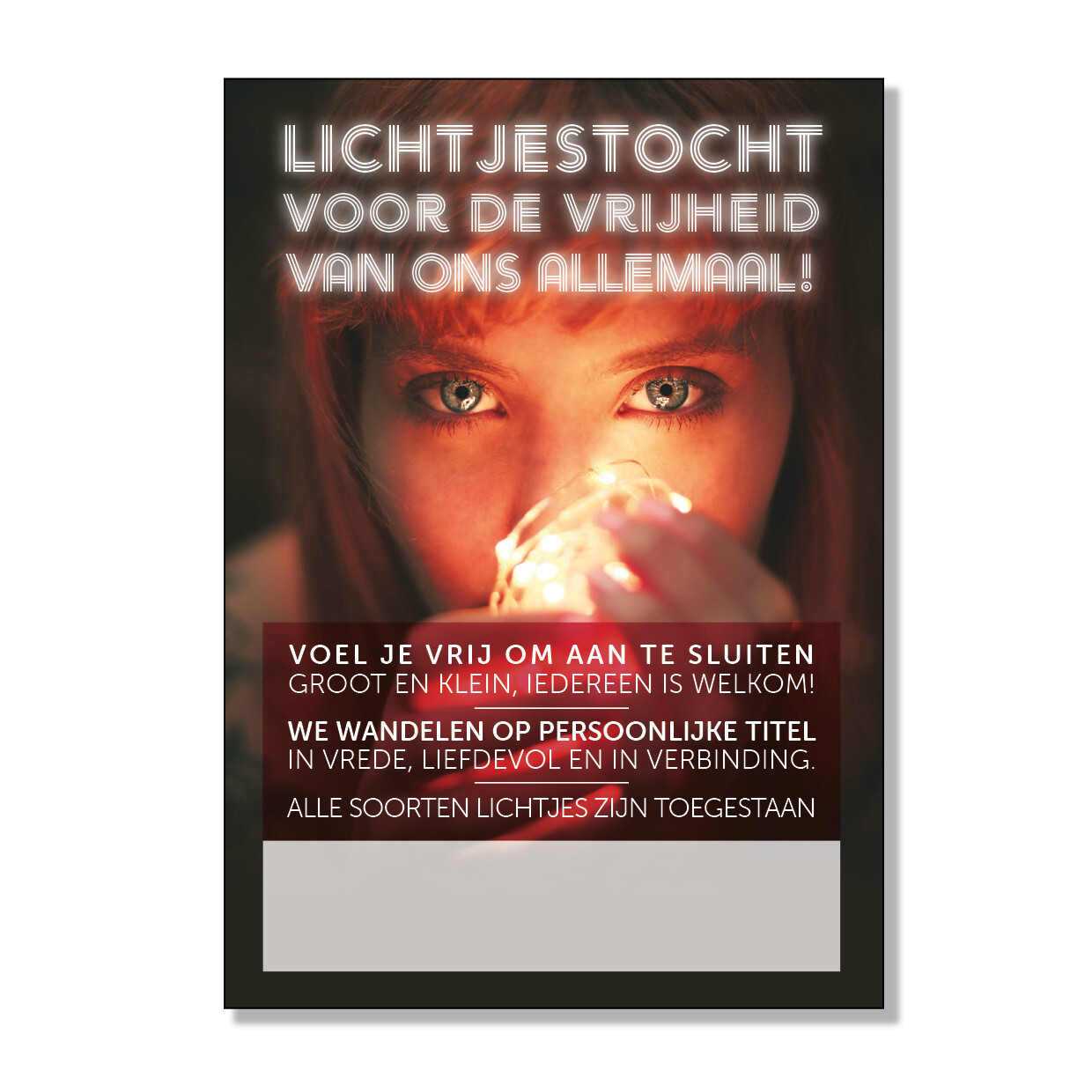 Algemene flyer voor Lichtjestochten